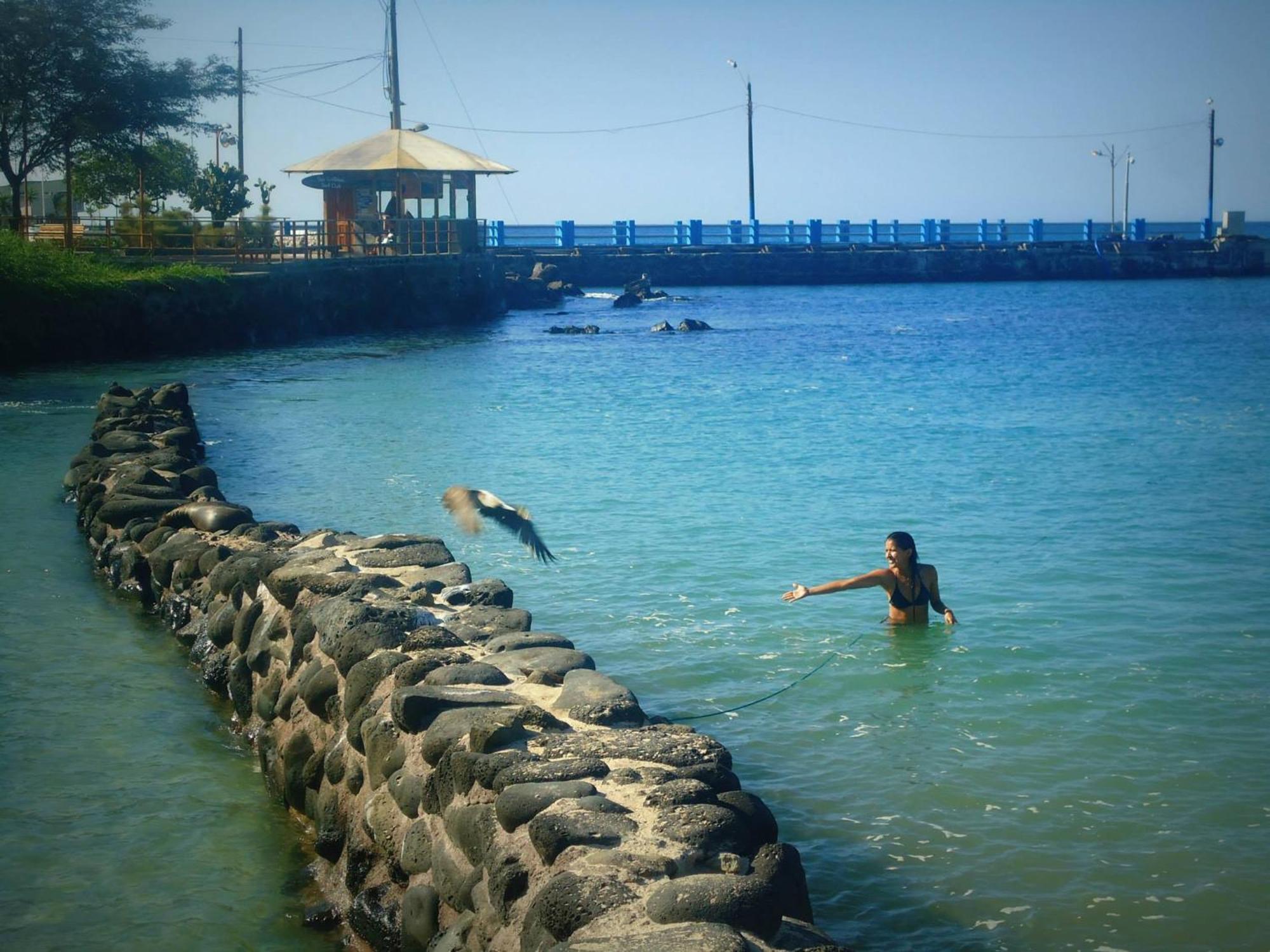 Casa Playa Los Marinos Puerto Baquerizo Moreno Esterno foto